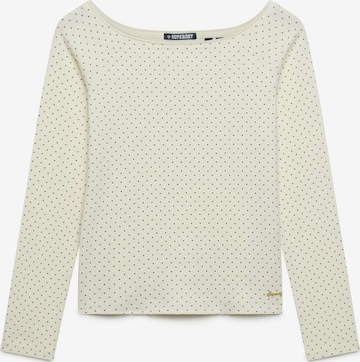 Superdry & Co Shirt 'BARDOT' in White: front