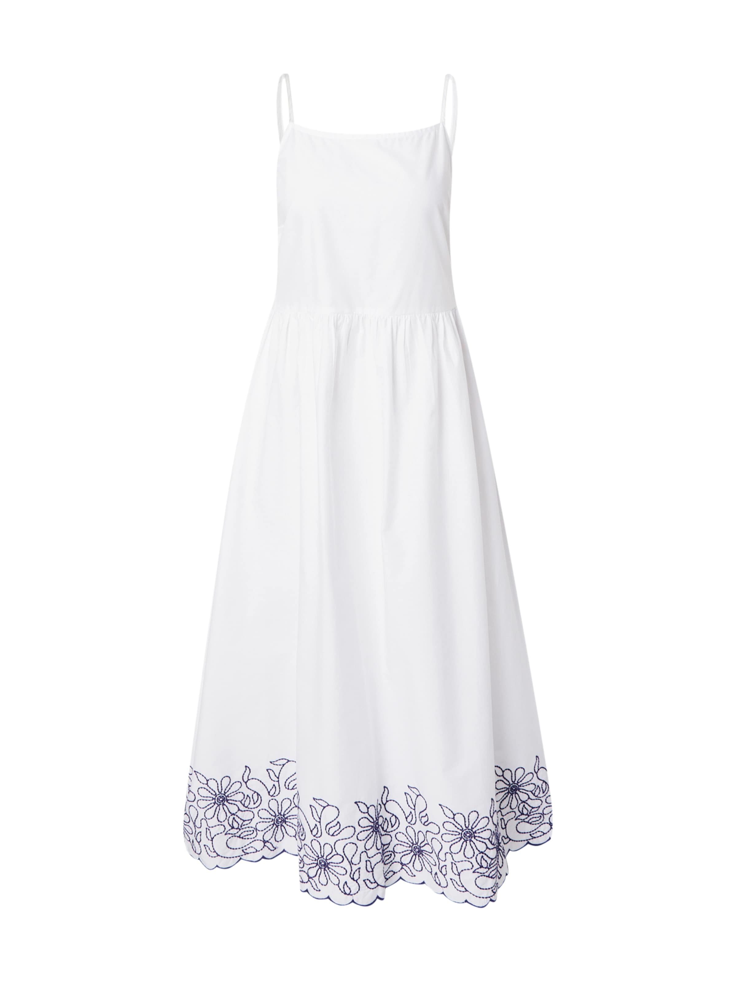 UNITED COLORS OF BENETTON Платье в Белый: спереди