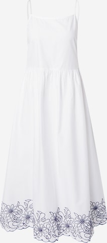 UNITED COLORS OF BENETTON - Vestido en blanco: frente