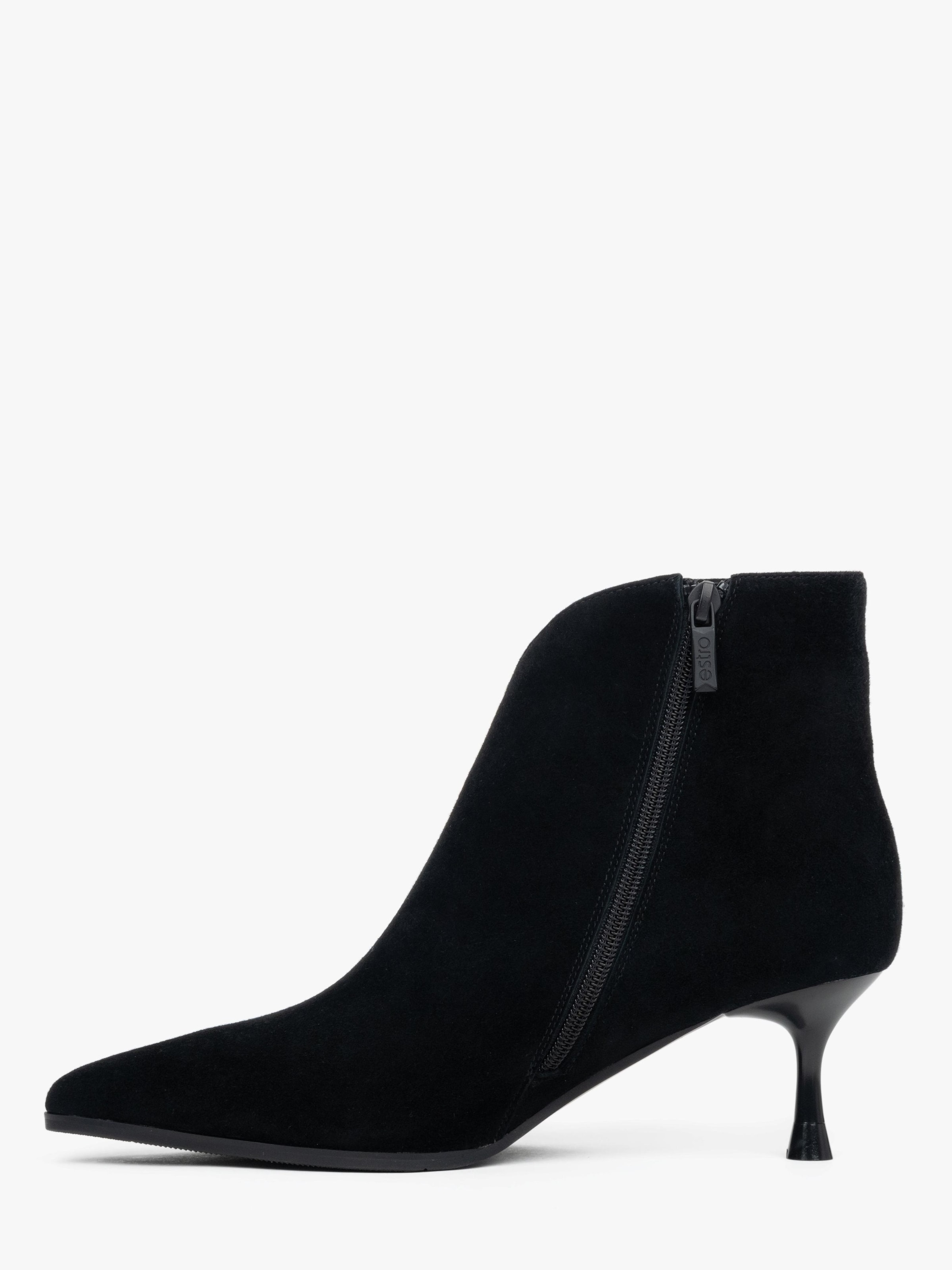 Bottines '1043-21' Estro en noir : devant