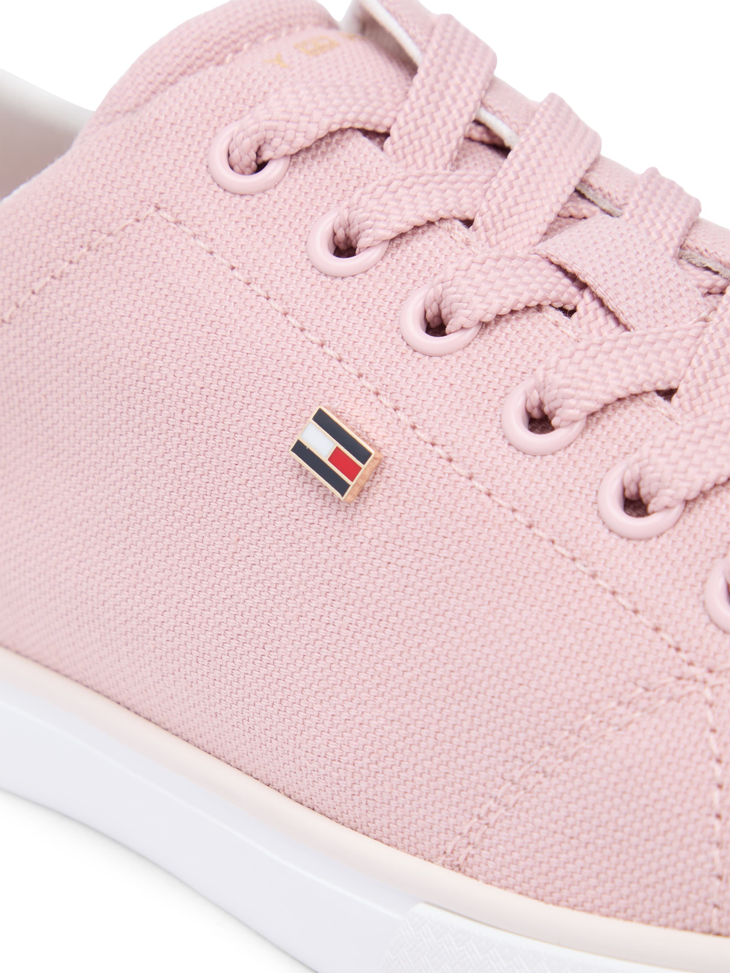 TOMMY HILFIGER Trampki niskie w kolorze różowy