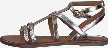 TAMARIS Strap Sandals in Gold