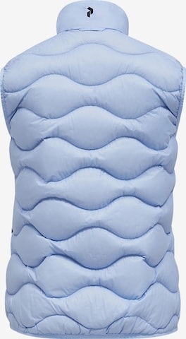 PEAK PERFORMANCE Bodywarmer 'Helium Down Vest' in Blauw