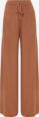 Loosefit Pantalon 'BYRON' Calli en marron : devant