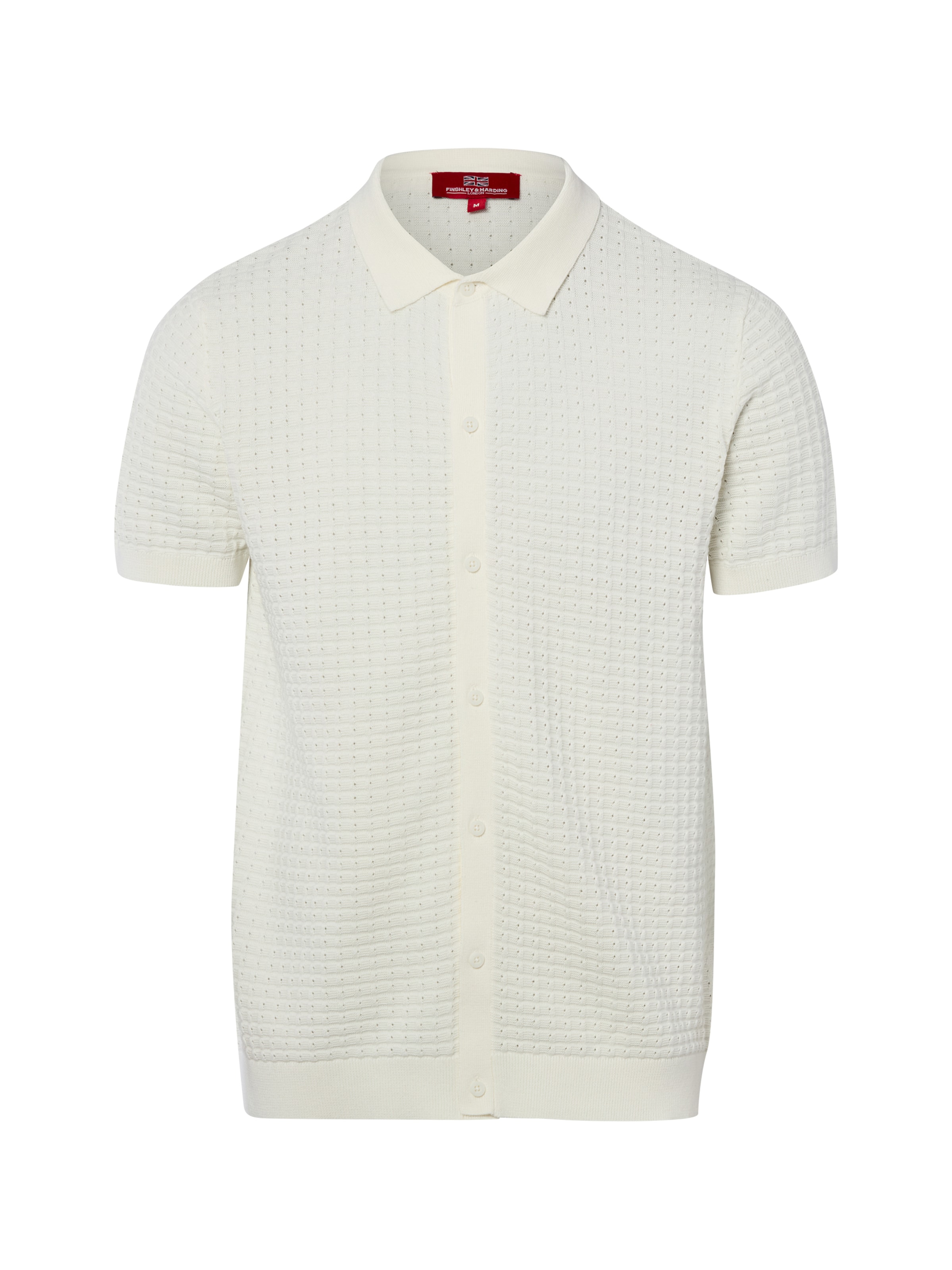 T-Shirt Finshley & Harding London en blanc : devant
