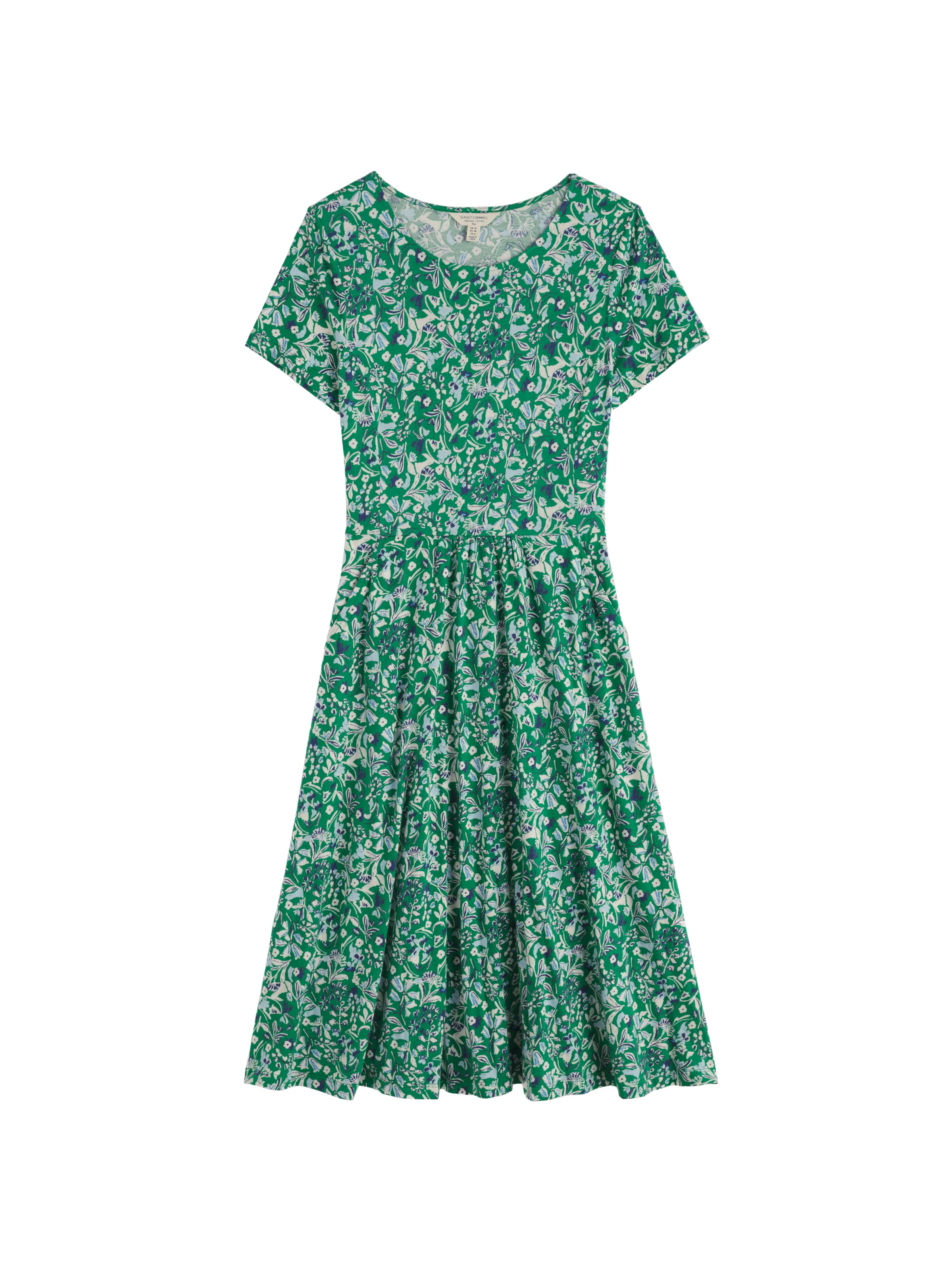 Robe 'April' Seasalt Cornwall en vert : devant