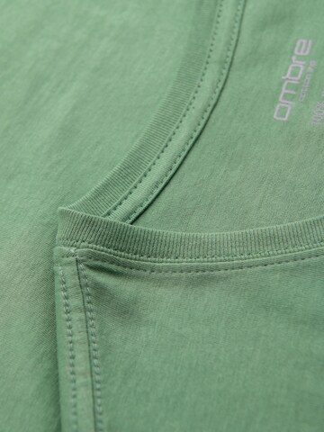 Ombre Shirt in Groen