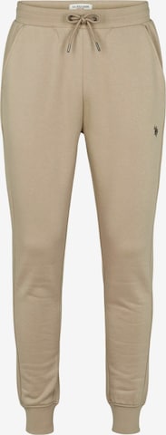 U.S. POLO ASSN. Trouser ' Terkel ' in Beige: Vorderseite