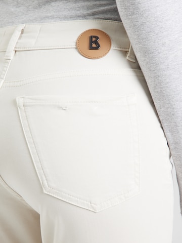 BOGNER Slim fit Pants 'JULIE-C' in Beige