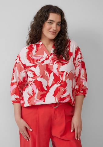 s.Oliver Blouse in Rood: voorkant