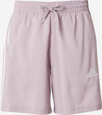 ADIDAS SPORTSWEAR Sportbroek 'Essentials Chelsea' in Lila: voorkant