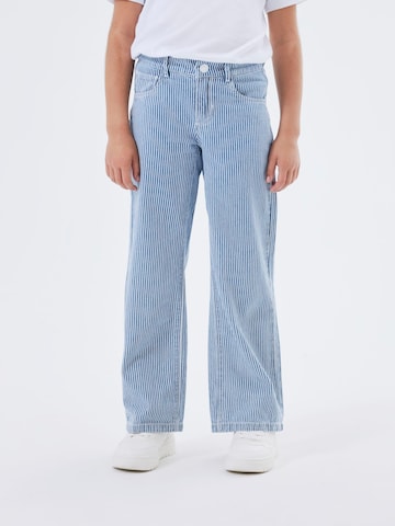 NAME IT Wide Leg Jeans 'Rose' i blå: forside