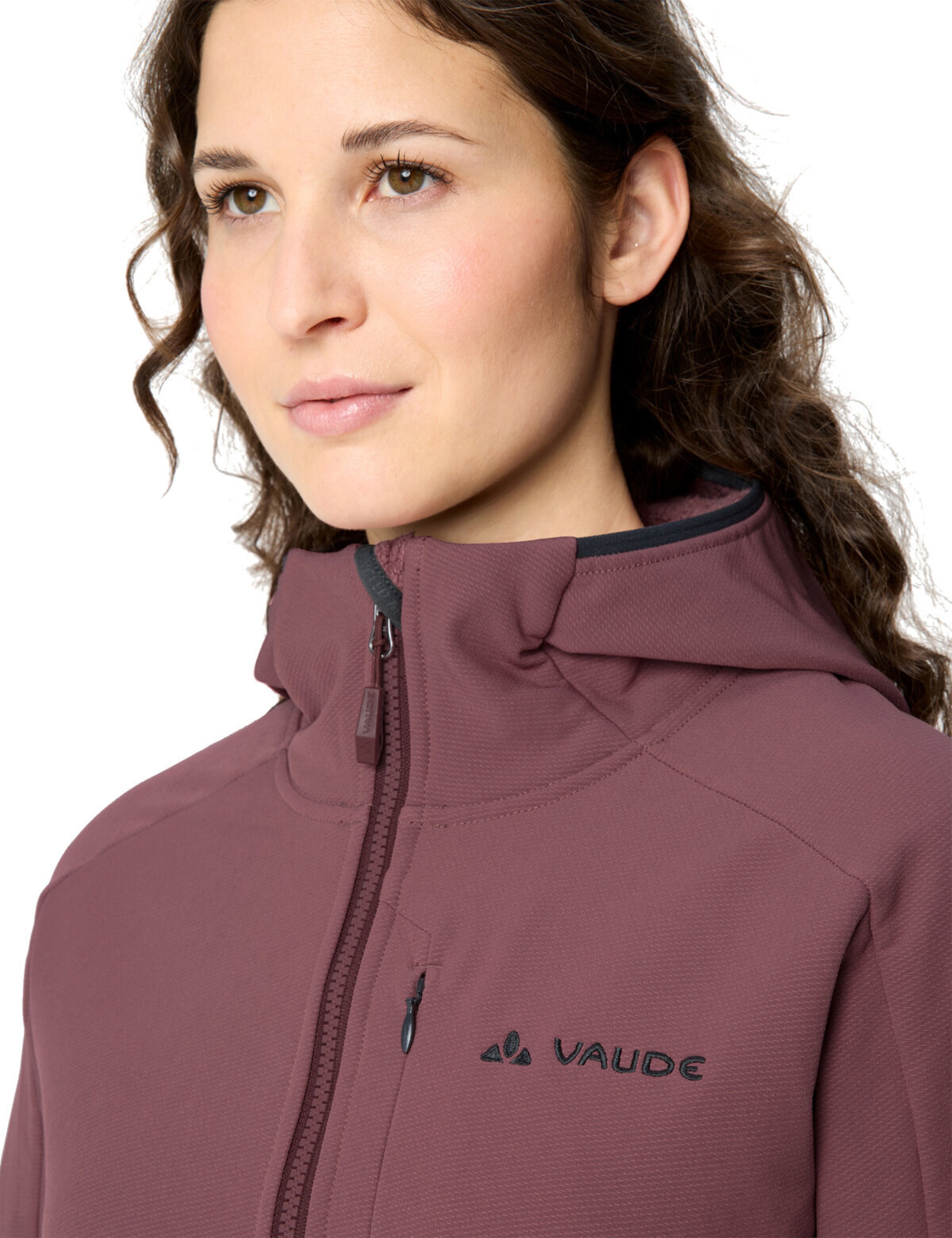 VAUDE Funktionsfleecejacke 'Elope' in Rot