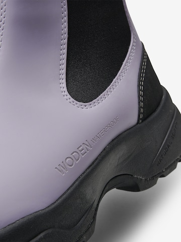 WODEN Chelsea Boots 'Siri' in Purple