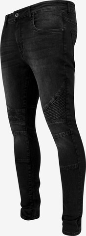 Urban Classics Skinny Jeans in Zwart