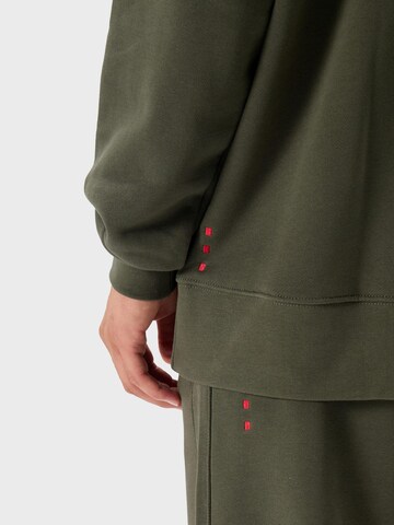 Ossy Homer Sweatshirt '450 GSM Heavy Cotton Oversize' in Green