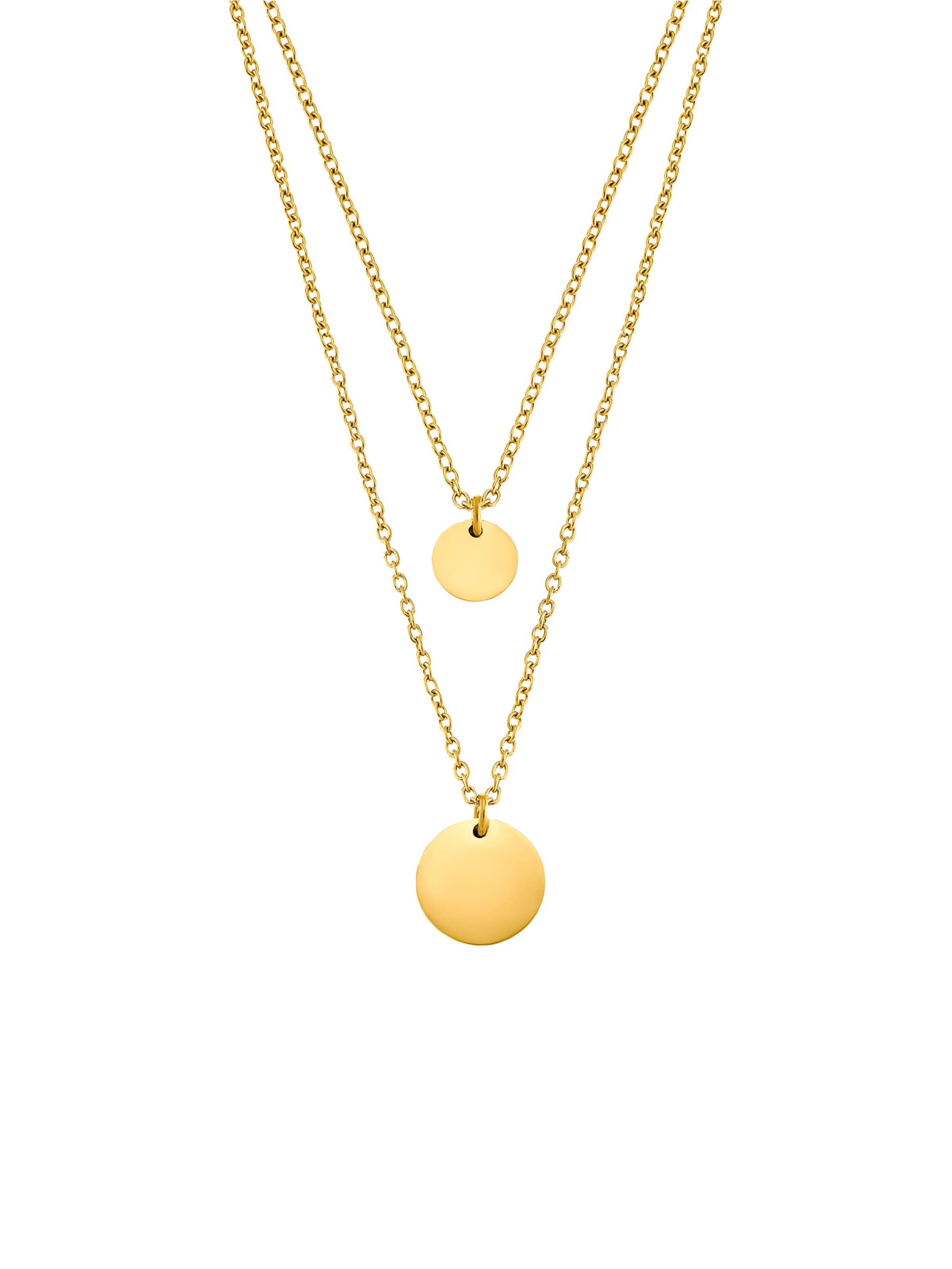 Heideman Necklace in Gold: front