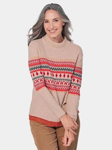 Pull-over Goldner en marron : devant