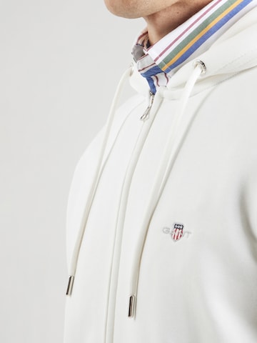 GANT Кофта на молнии в Белый