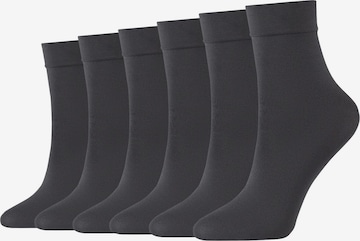 Chaussettes fines camano en gris : devant