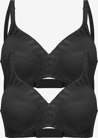 FELINA BH 'Weftloc' in Schwarz: Vorderseite