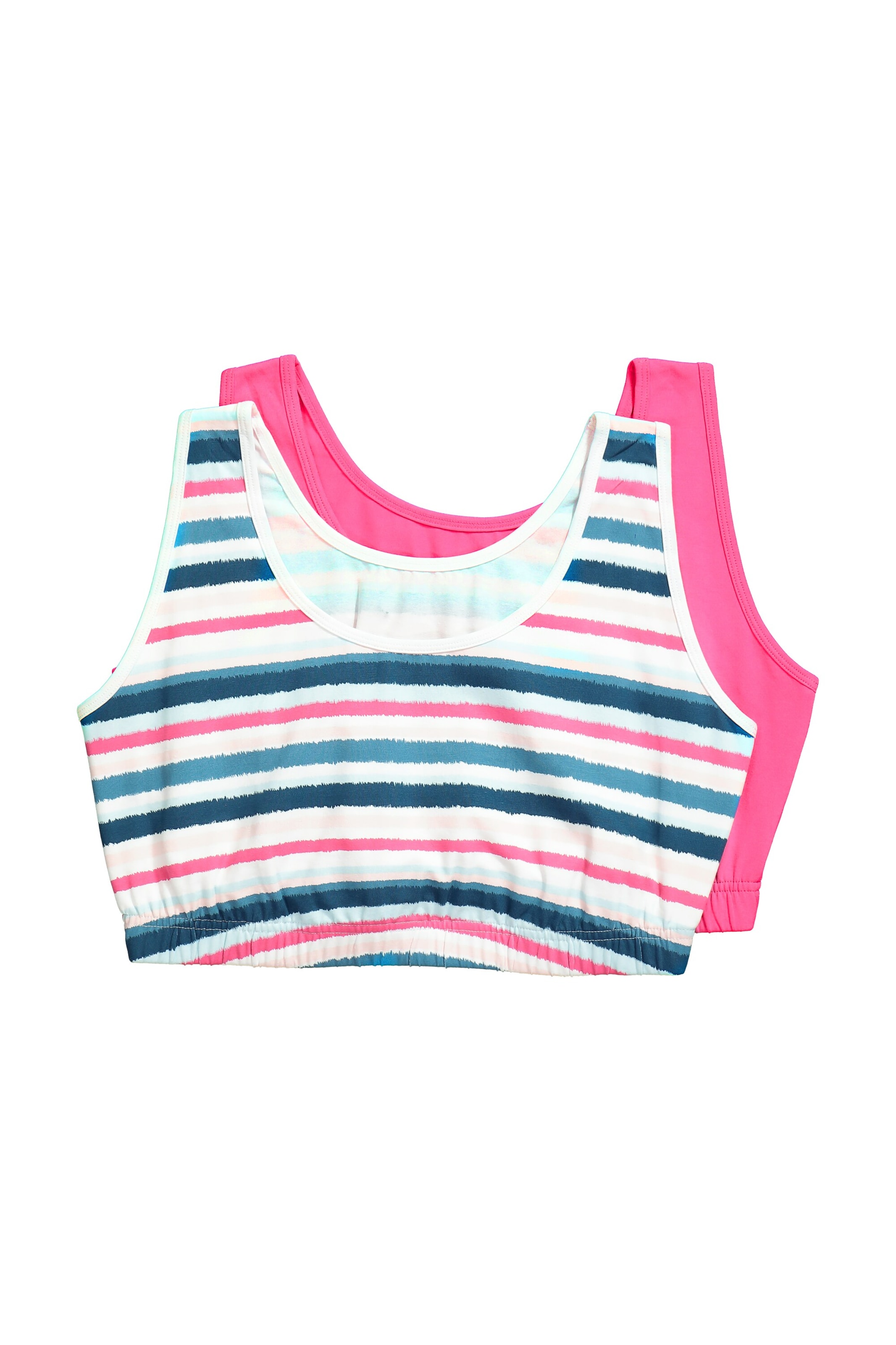 Ulla Popken Bra in 80-85 in Navy / Pink / White, Item view