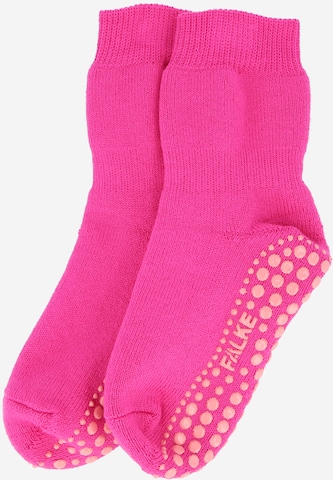 FALKE Socks 'Catspads' in Pink: front