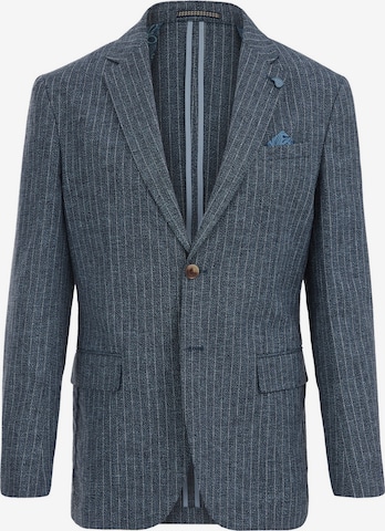 WE Fashion Slim fit Colbert in Blauw: voorkant