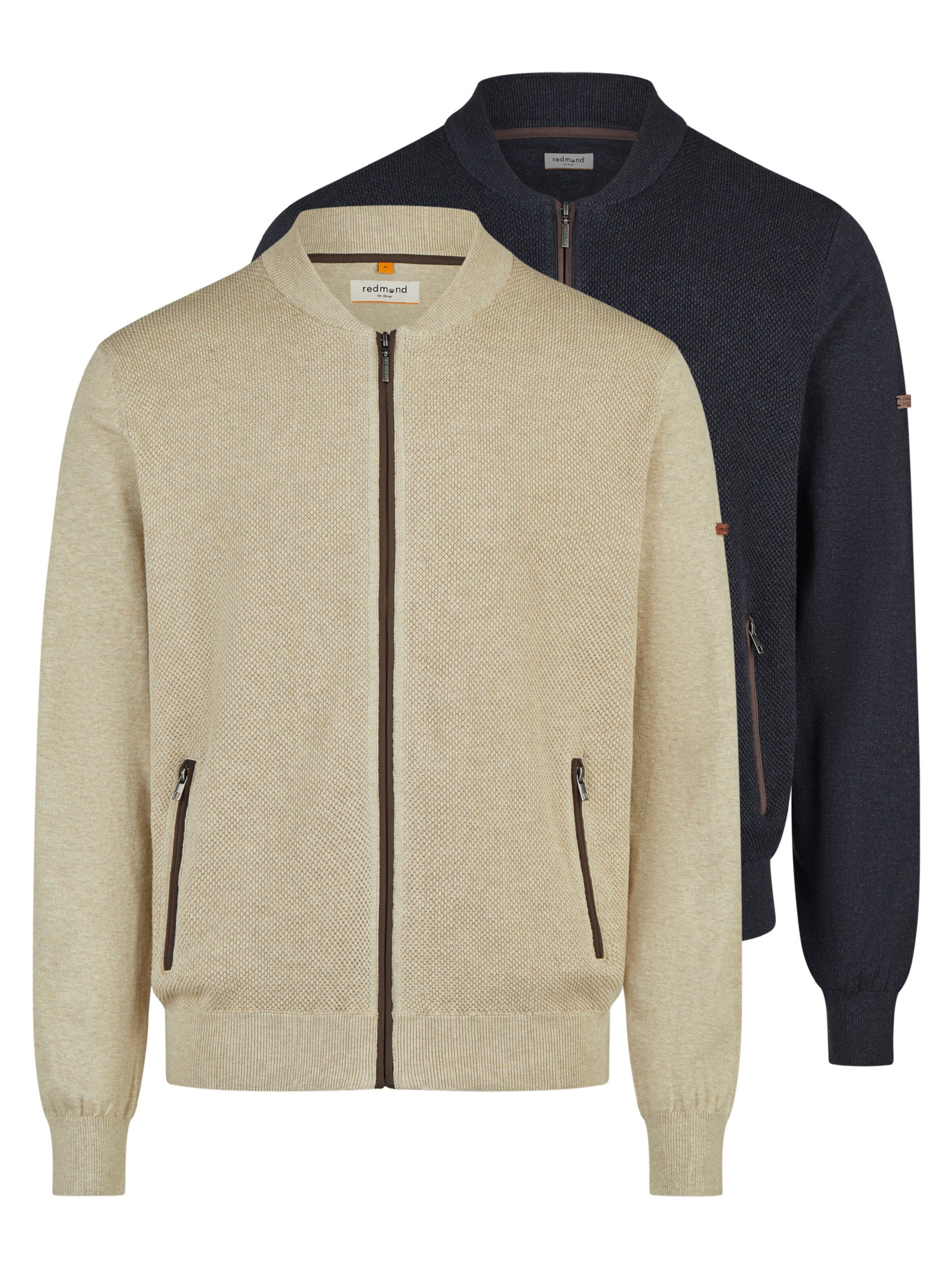 redmond Knit cardigan 'Basic' in Blue: front