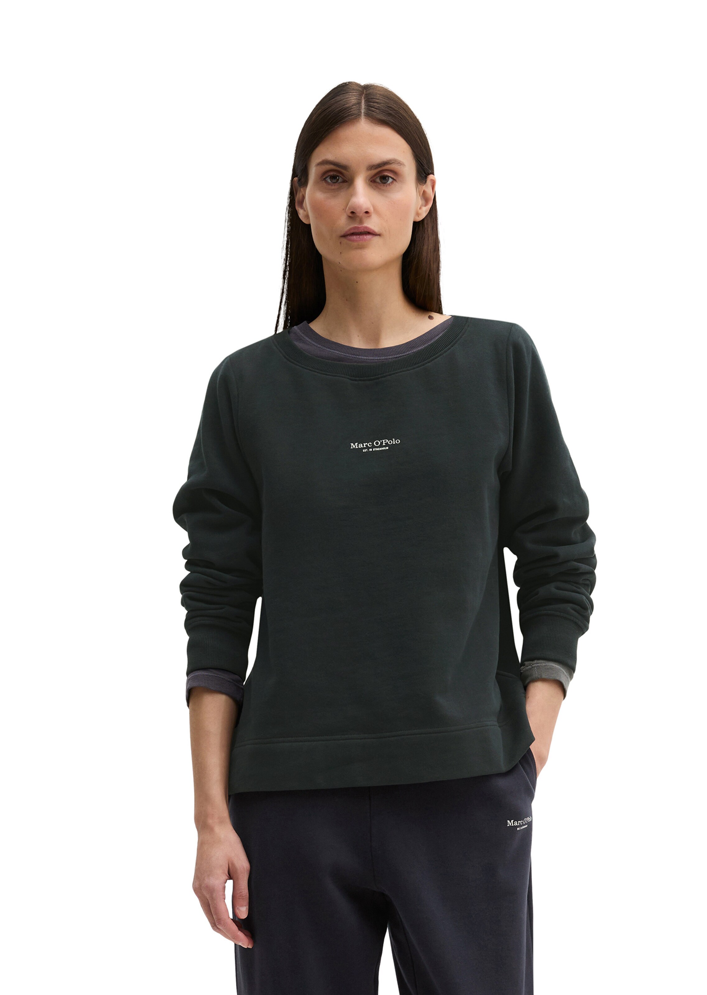 Marc O'Polo Sweatshirt in Blue: front