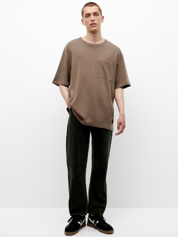 Pull&Bear Shirt in Brown