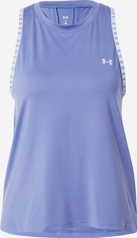 Haut de sport 'Knockout Novelty' UNDER ARMOUR en violet : devant