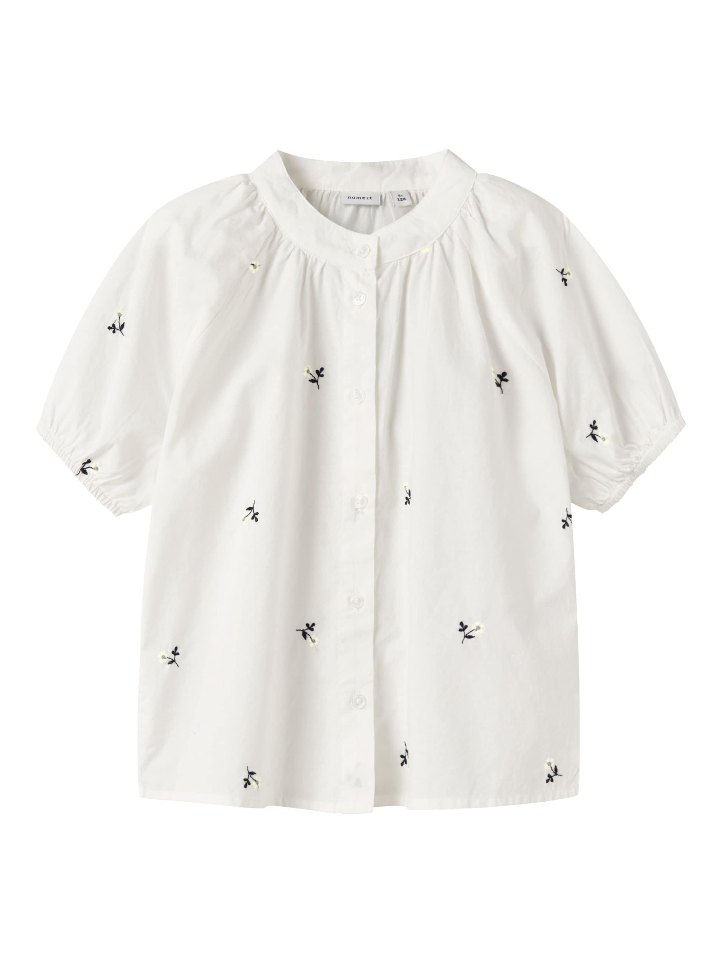 Camicia da donna di NAME IT in bianco: frontale