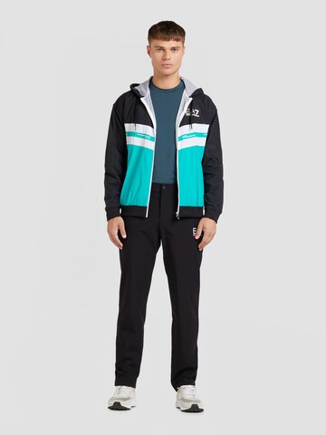 EA7 Emporio Armani Regular Trousers in Black