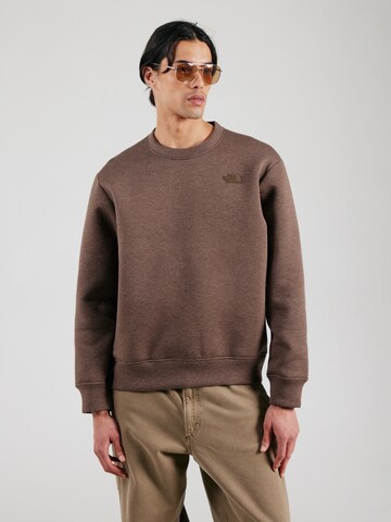 Felpa di THE NORTH FACE in marrone: frontale