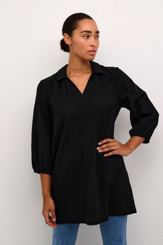 Kaffe Tunic in Black: front