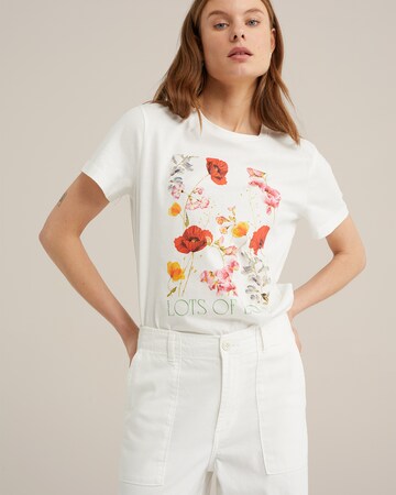 WE Fashion Shirt in White: front