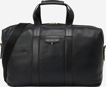 TOMMY HILFIGER Taška Weekender – modrá: přední strana