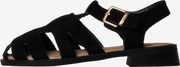 Joia Sandale in Beige: Vorderseite