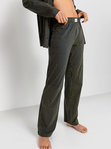 LSCN by LASCANA Pyžamové kalhoty – zelená: přední strana