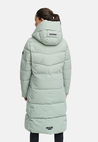 Manteau d’hiver 'Schokokuss XIV' NAVAHOO en vert