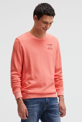 CAMP DAVID Sweatshirt in Orange: front