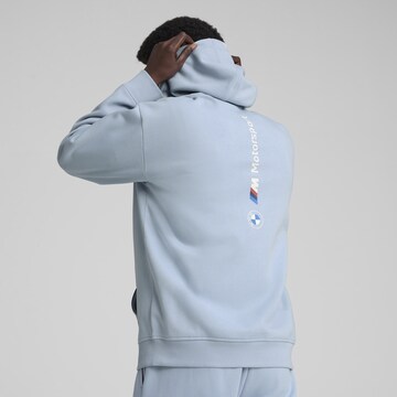 PUMA Sweat jacket 'BMW Motorsport Essentials+' in Blue