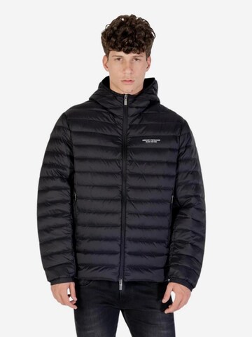 Manteau d’hiver 'DOWN JACKET XM001577 AF16927' ARMANI EXCHANGE en noir : devant