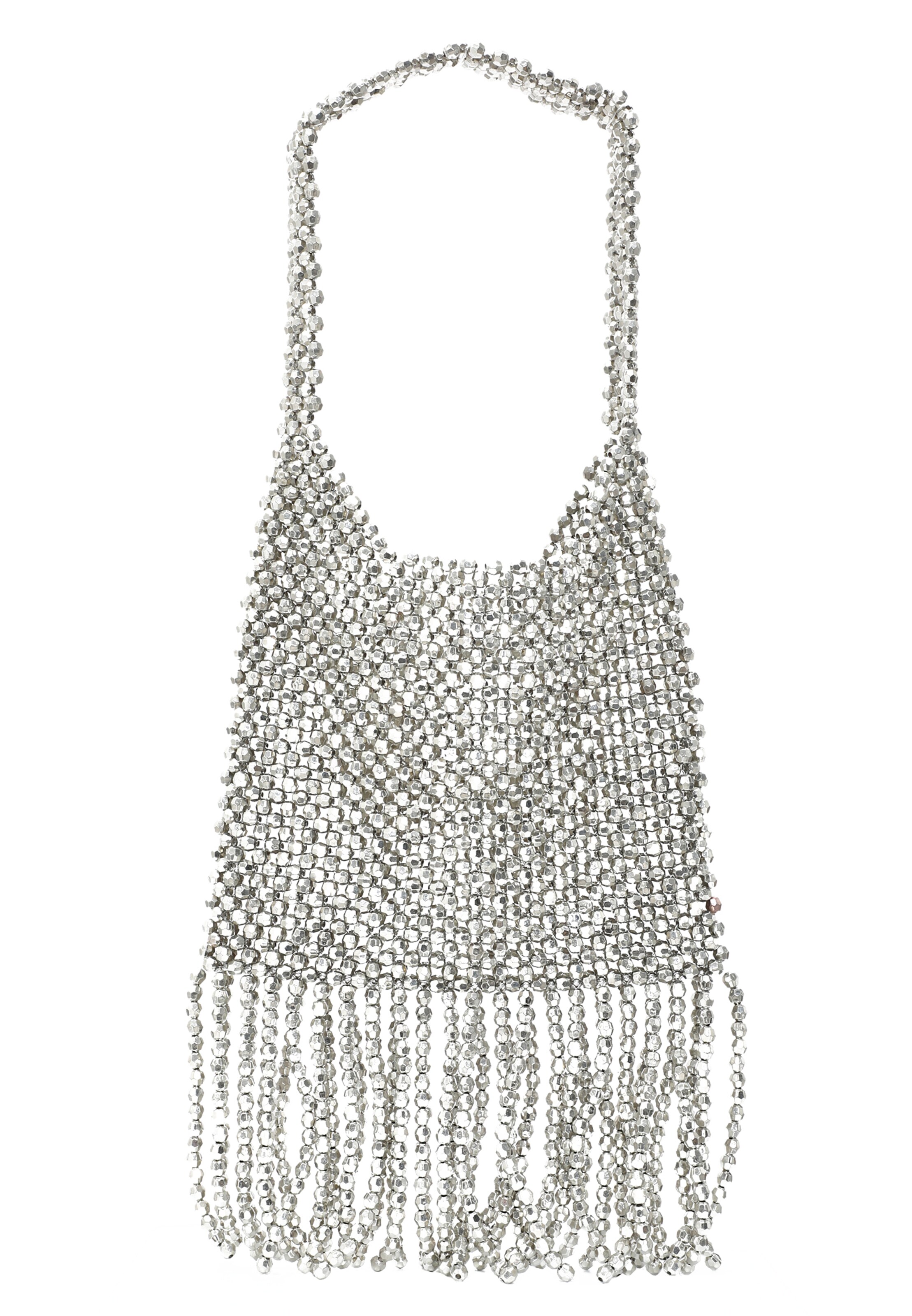 FELIPA Τσάντα ώμου σε ασημί: μπροστά