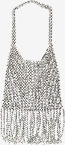 FELIPA - Bolso de hombro en plata: frente