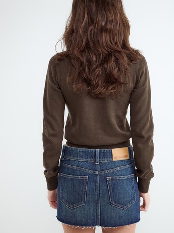 BALMOHK Pullover in Braun