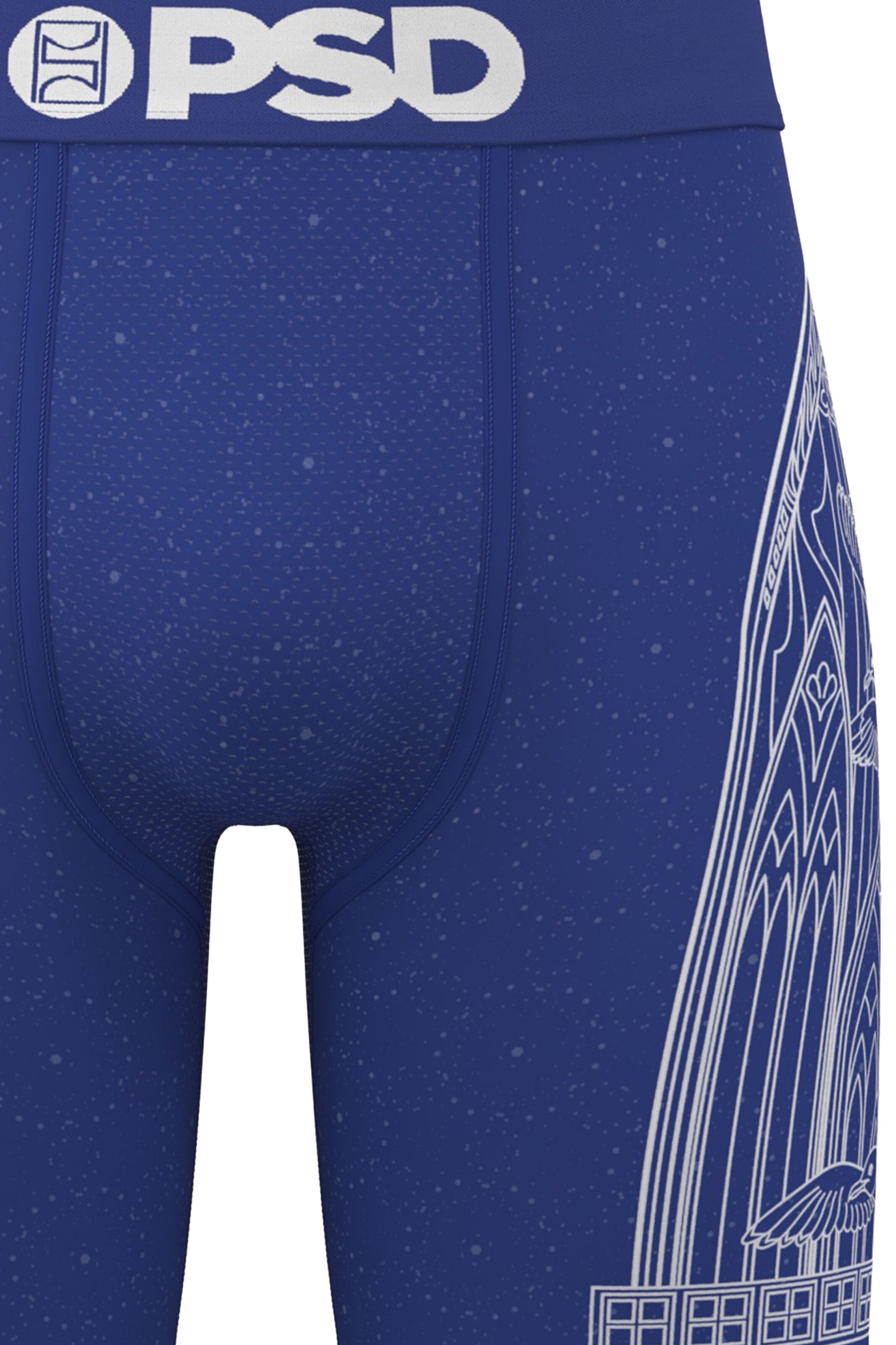 PSD Boxershorts 'Conviction' in Blau