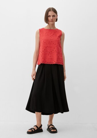 s.Oliver BLACK LABEL Blouse in Rood