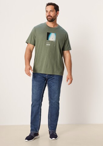 s.Oliver Men Big Sizes Shirt in Green